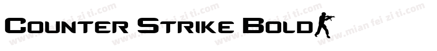 Counter Strike Bold字体转换